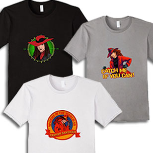 Carmen Sandiego T Shirts